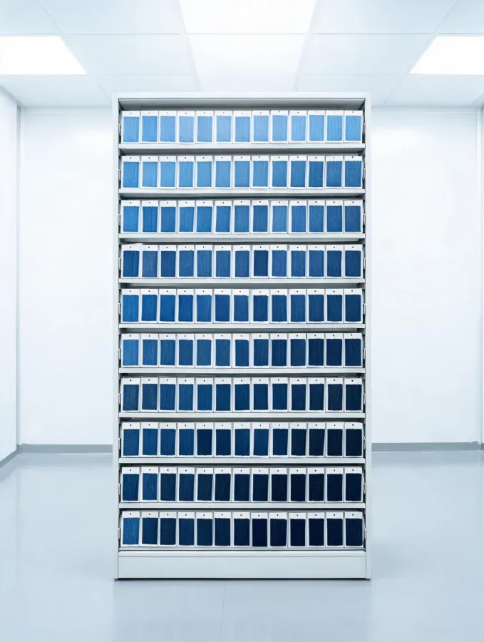 Denim shade sample archive