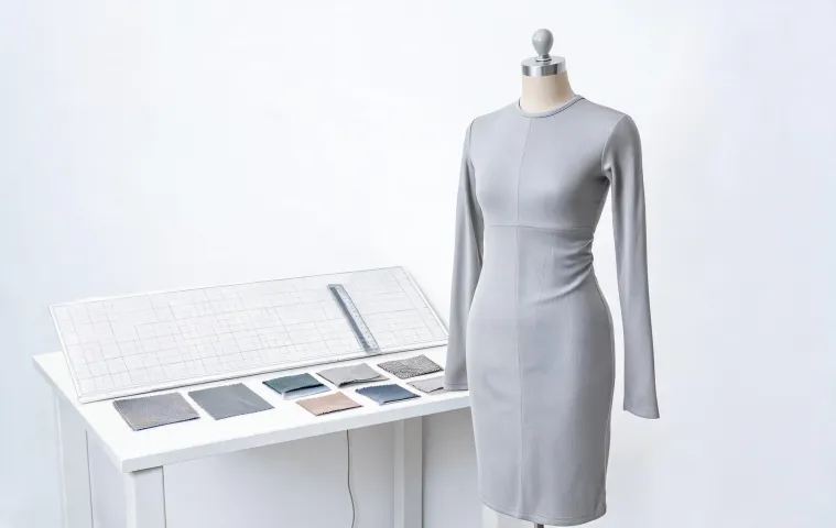 Stretch apparel fabric fitting trial