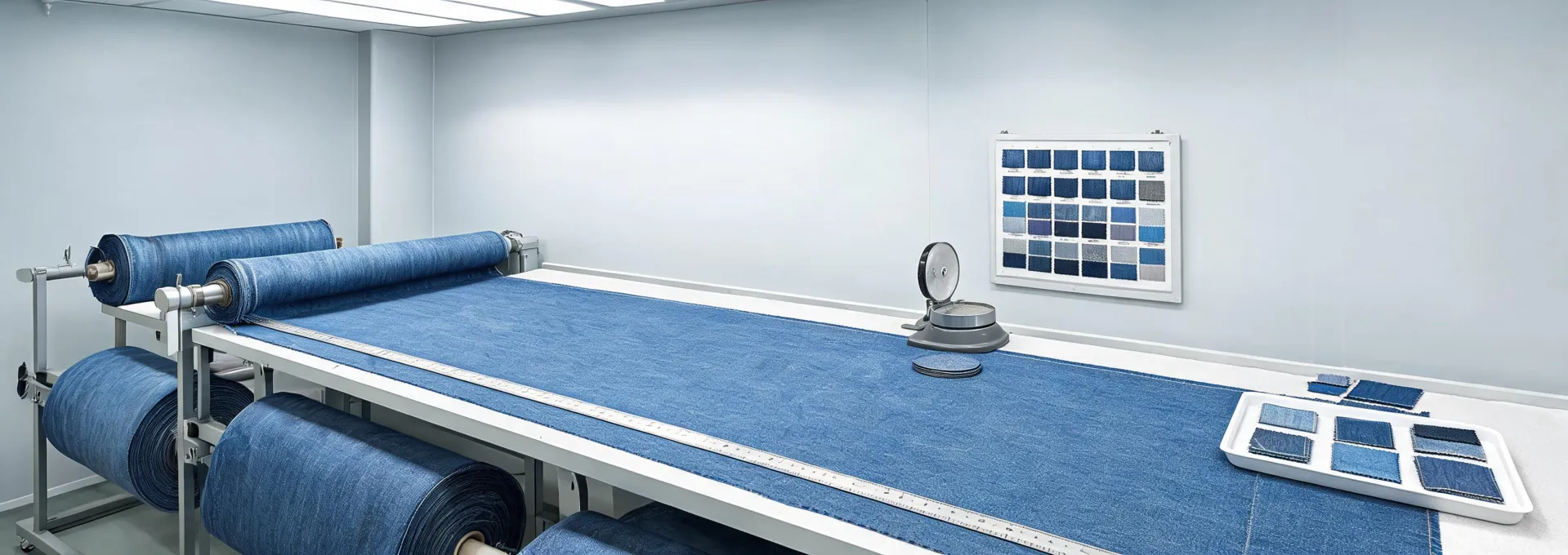Denim quality inspection and shade control